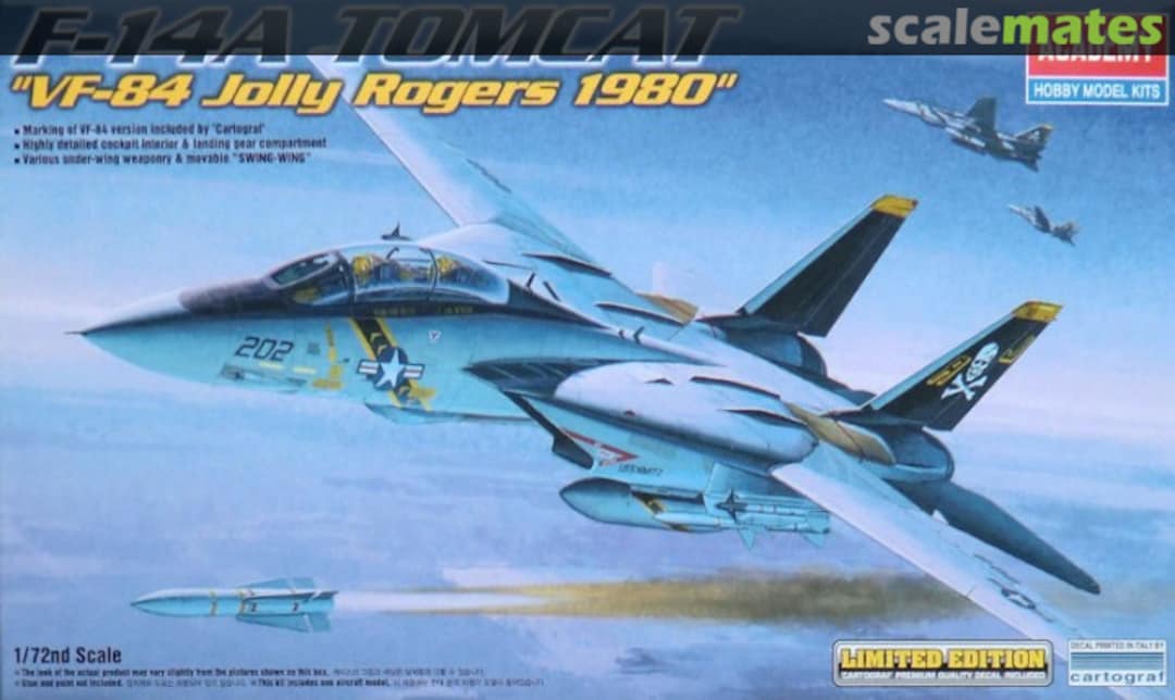 Boxart F-14A Tomcat 12426 Academy