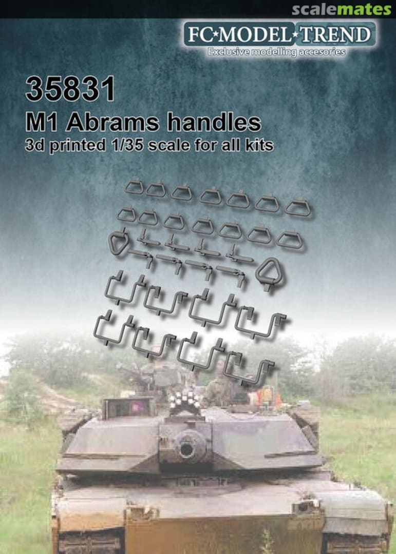 Boxart M1 Abrams, Handles and Levers 35831 FC Model Trend