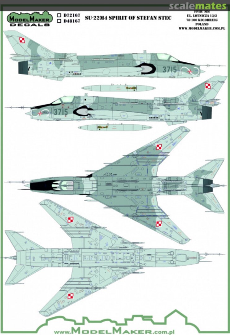 Boxart Su-22M4 Spirit of Stefan Stec D72167 ModelMaker