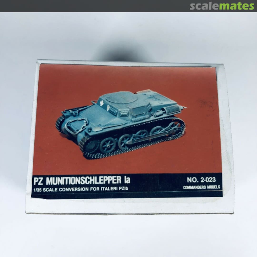 Boxart Pz Munitionschlepper Ia 2-023 Commander Models