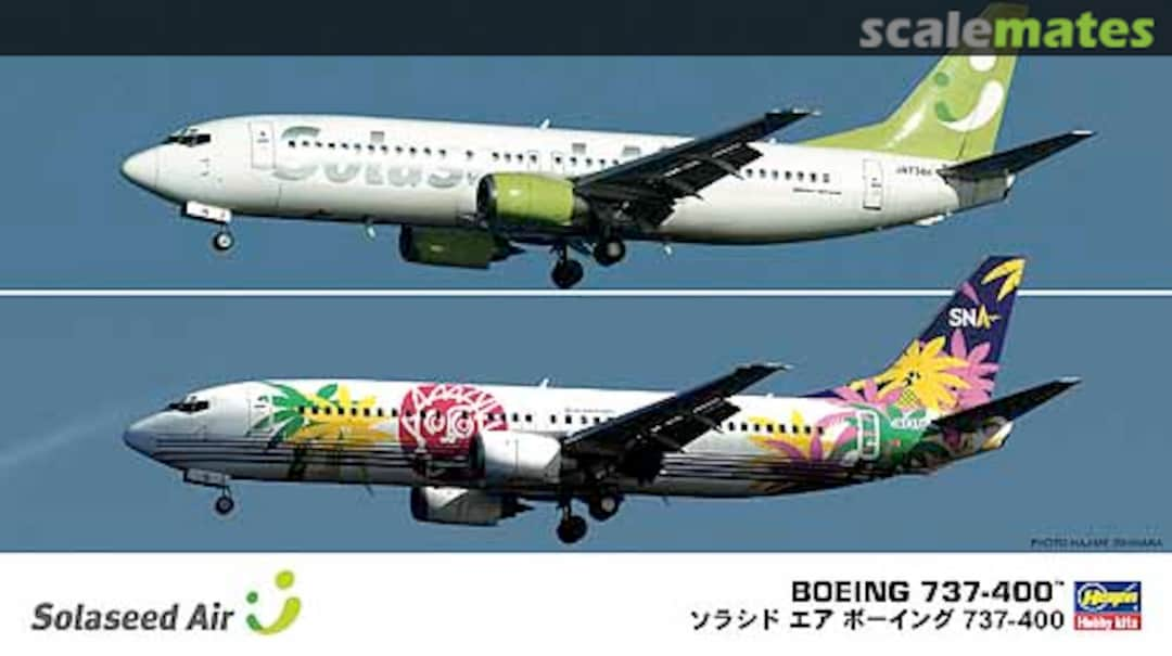 Boxart Boeing B737-400 10694 Hasegawa