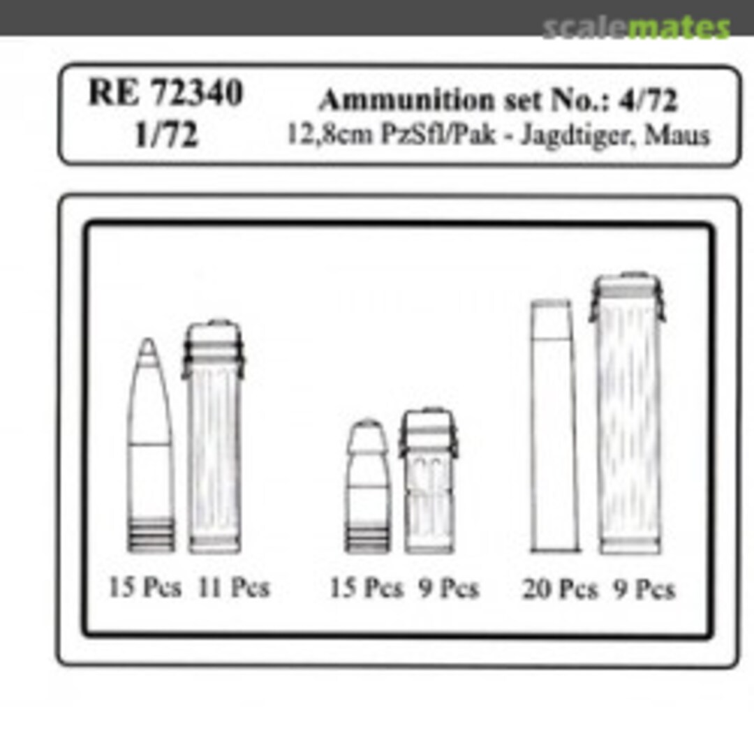 Boxart Ammunition 72340 Attack Hobby Kits