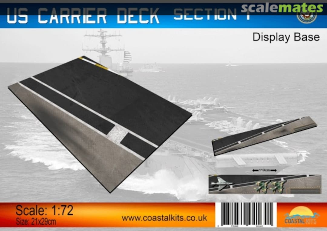 Boxart US Carrier Deck Section 1 CKS365-72 Coastal Kits