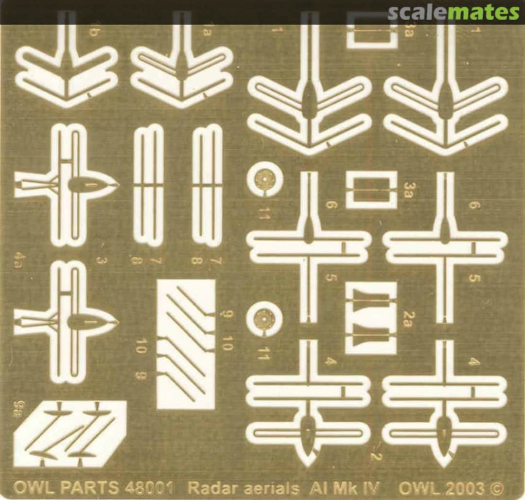 Boxart Radar Aerials AI Mk IV LPE48001 OWL