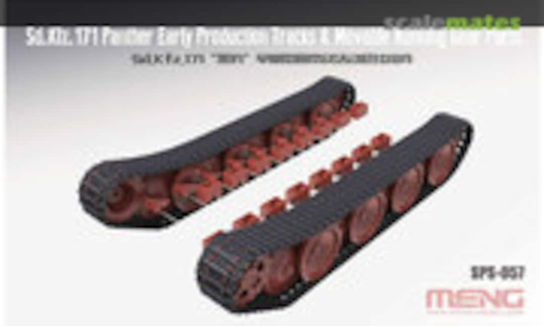 1:35 Panther Early Prod. Tracks &amp; Movable Running Gear (Meng Model SPS-057)