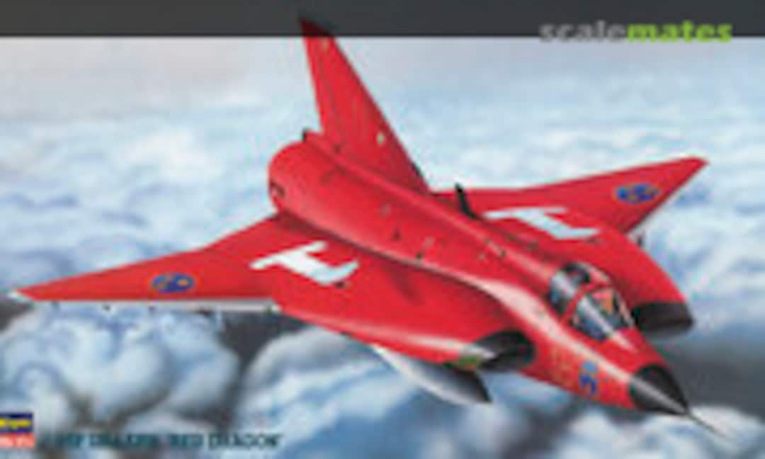 1:72 J-35F Draken `Red Dragon´ (Hasegawa 51461)