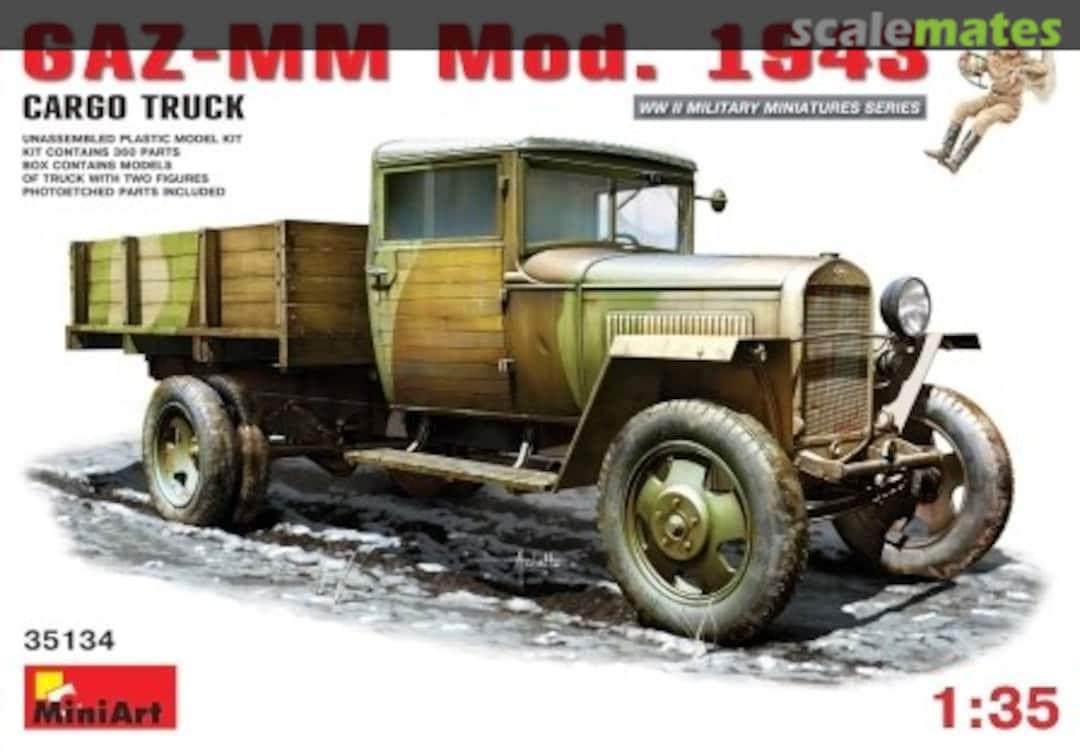 Boxart GAZ-MM Mod. 1943 35134 MiniArt