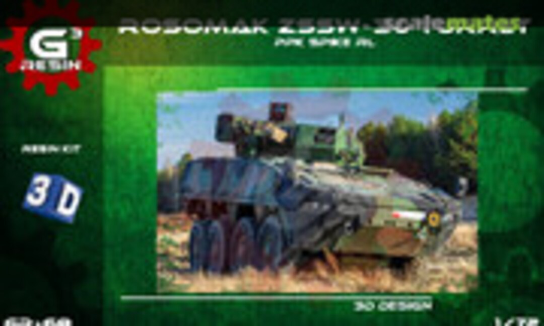 1:72 Rosomak ZSSW-30 Turret (G3 Resin GR-68)