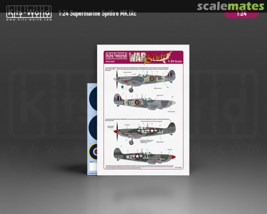 Boxart Supermarine Spitfire Mk.IXc KW124002 Kits-World