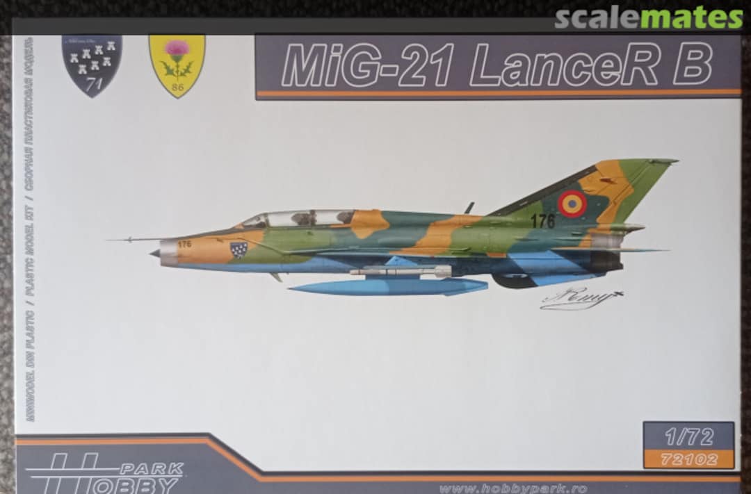 Boxart MiG-21 LanceR B 72012 Hobby Park