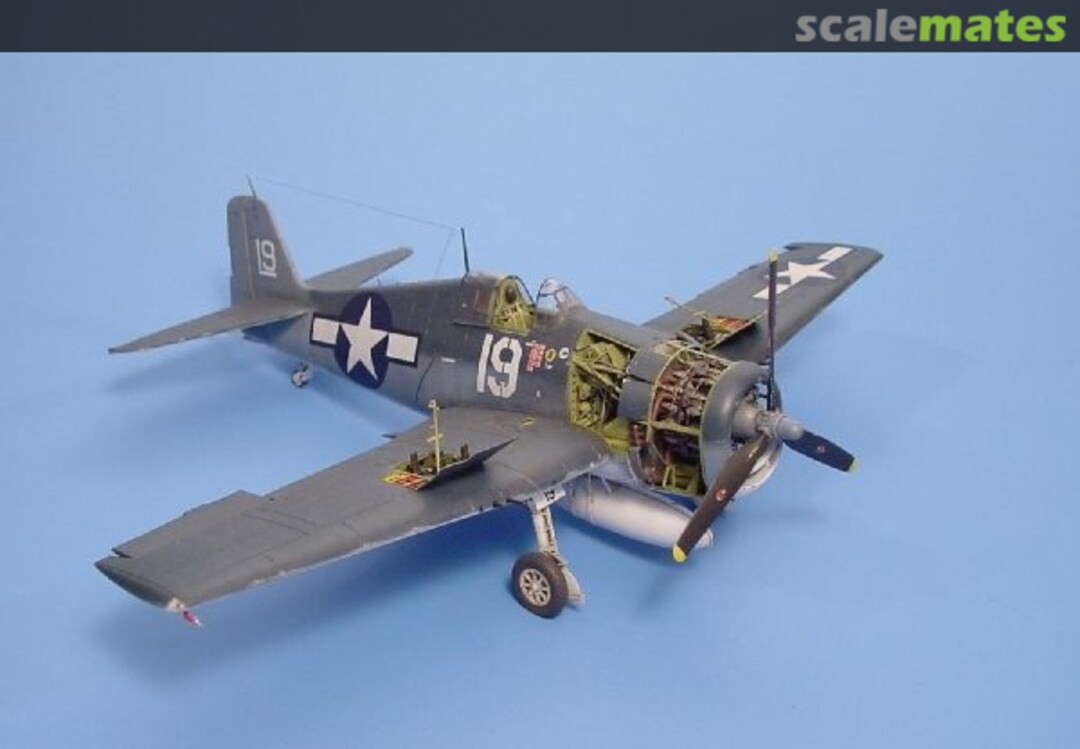 Boxart F6F-5 HELLCAT detail set 4012 Aires