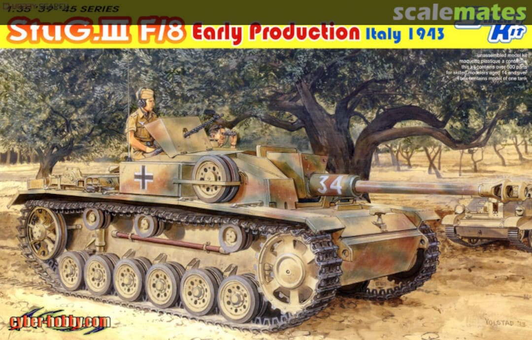 Boxart StuG. III F/8 Early Production 6620 Dragon