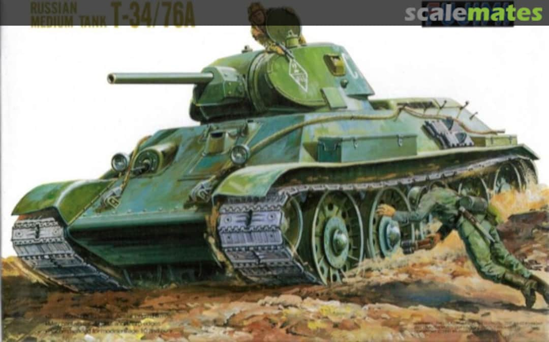 Boxart T-34/76A 76021 Fujimi