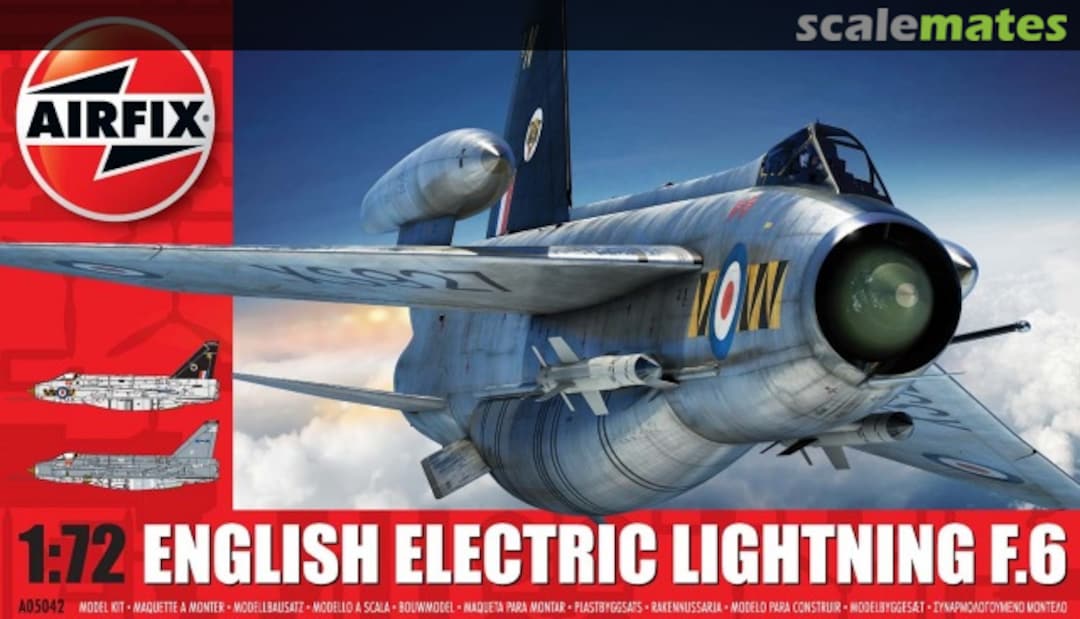 Boxart English Electric Lightning F.6 A05042 Airfix