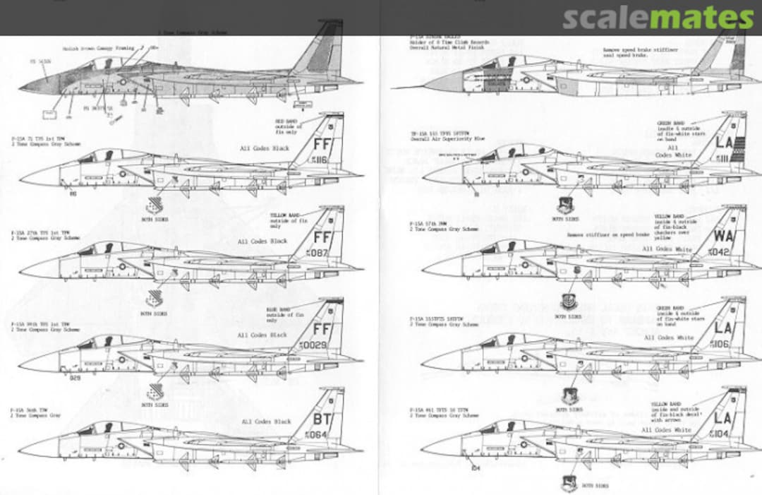 Contents F-15 Eagles 72-185 Microscale