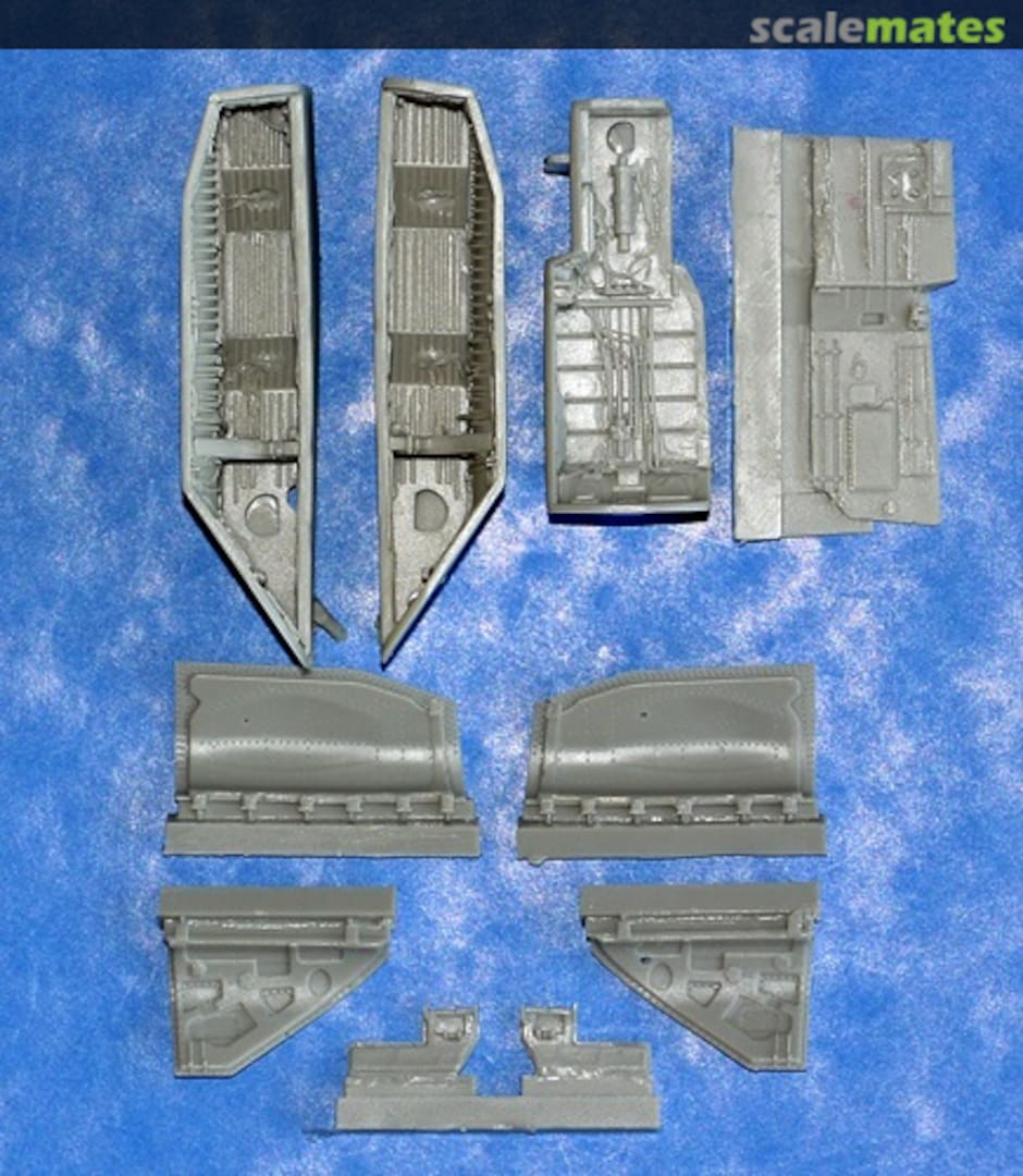 Boxart MiG-25 wheelbay set RS002 Rafalik