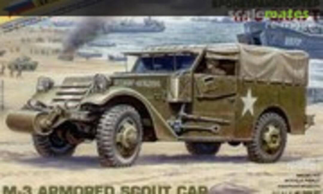 1:35 M-3 Armored Scout Car (Zvezda 3581)