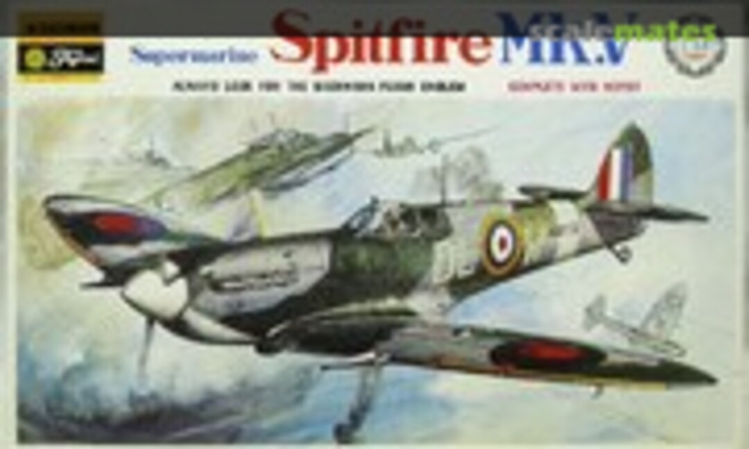 1:48 Supermarine Spitfire Mk.V (Bachmann Fujimi 0765)