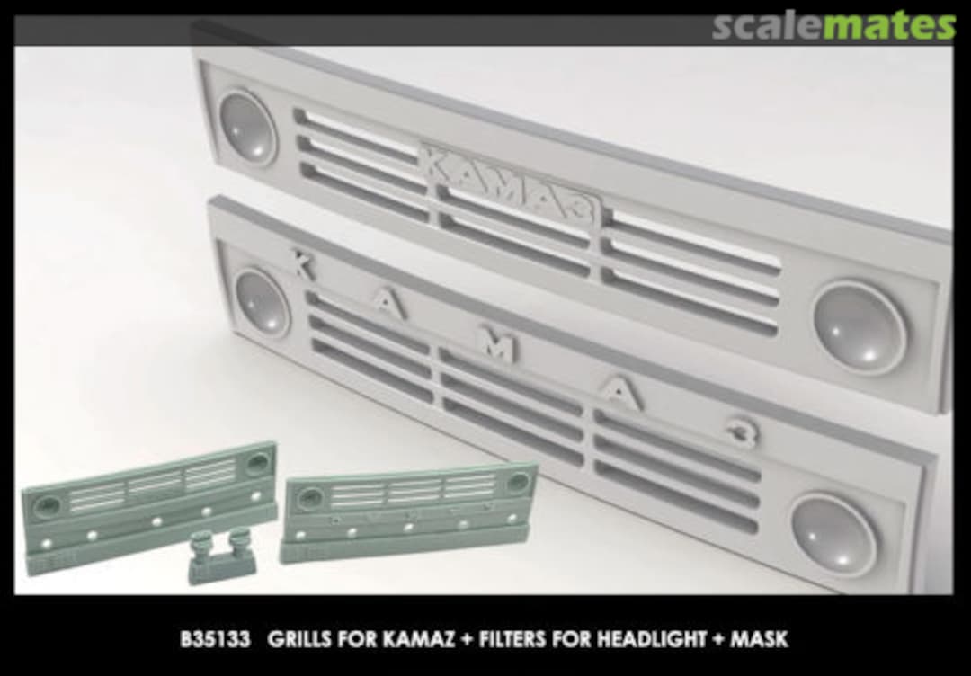 Boxart Grills for Kamaz B35133 Miniarm