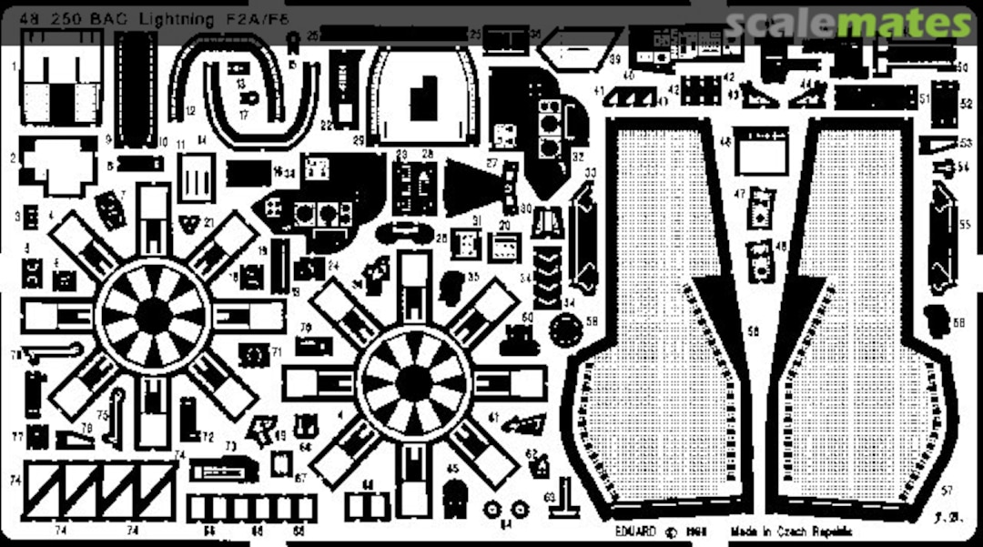 Boxart BAC Lightning F.2A/F.6 48 250 Eduard