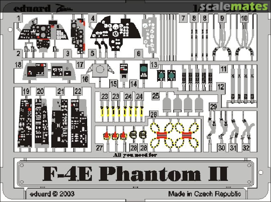 Boxart F-4E 73201 Eduard