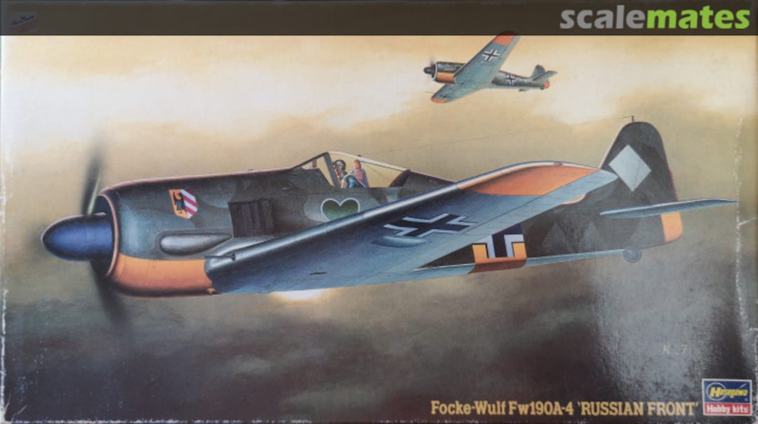 Boxart Focke-Wulf Fw190A-4 'Russian Front' 09209 Hasegawa