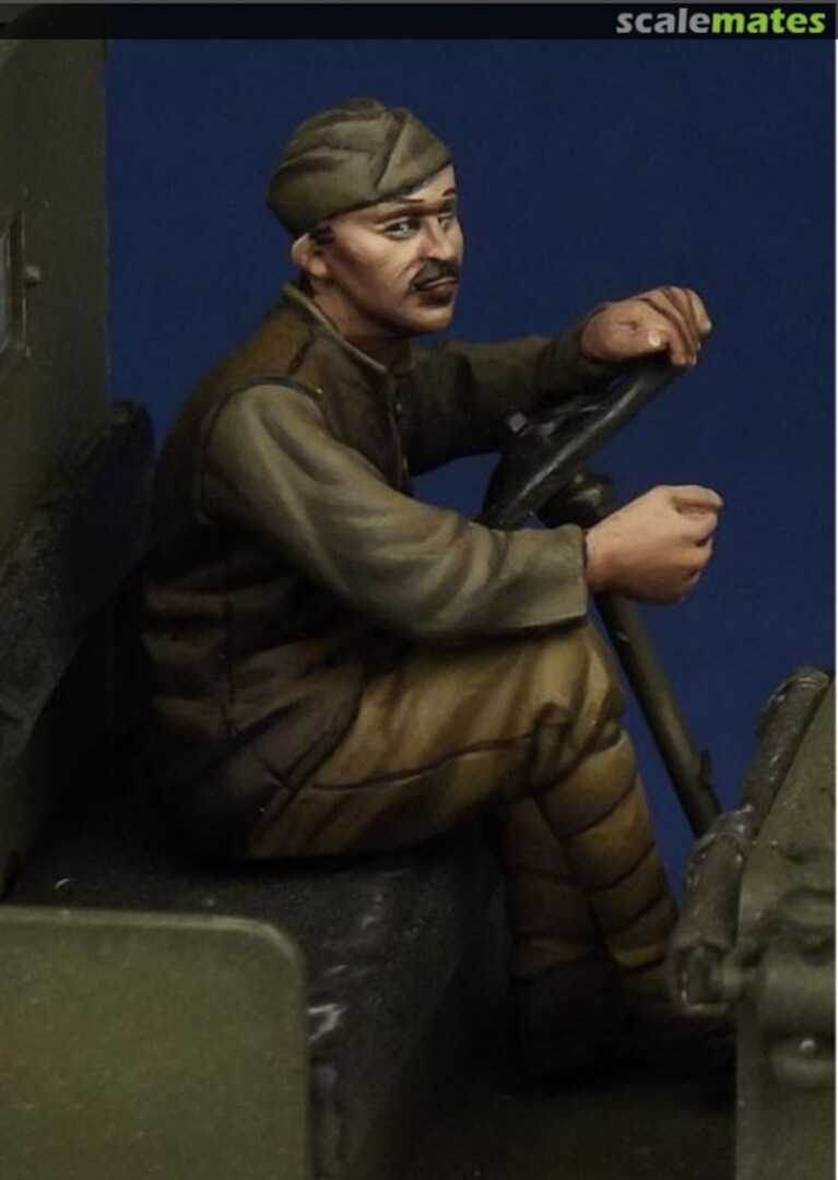 Boxart US Army driver WW I (for ICM Model T) TB-35124 The Bodi