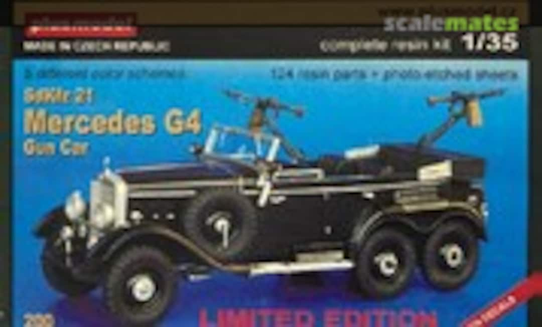 SdKfz 21 Mercedes G4 Gun Car (PlusModel 200)