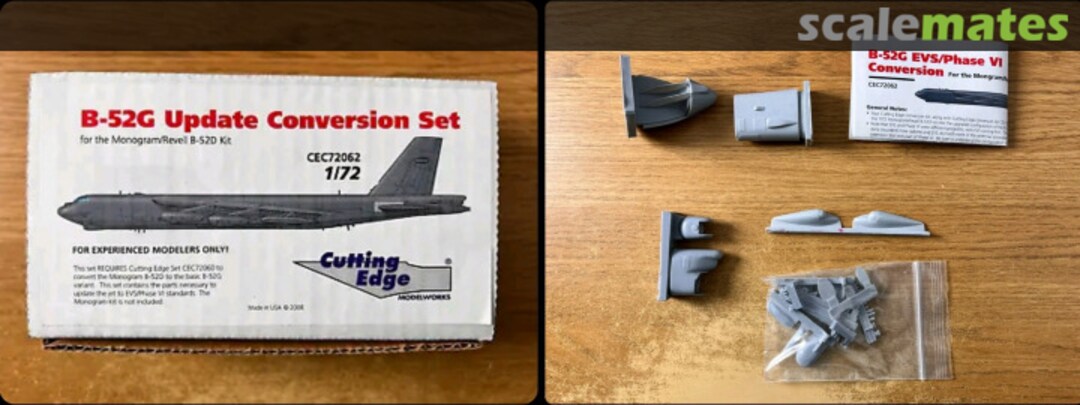 Boxart Boeing B-52G Update Set CEC72062 Cutting Edge Modelworks