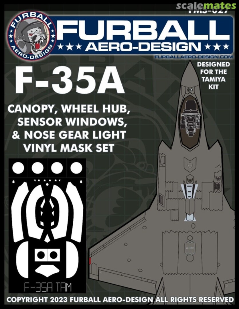 Boxart F-35A Lightning II FMS-027 Furball Aero-Design