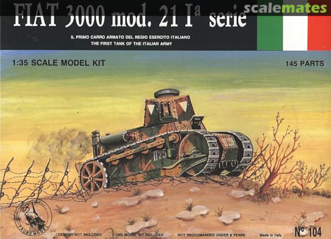 Boxart Fiat 3000 104 Tauro Model