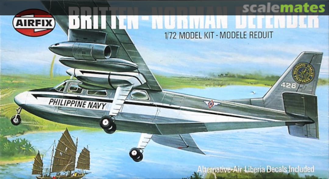 Boxart Britten-Norman Defender 02062-4 Airfix