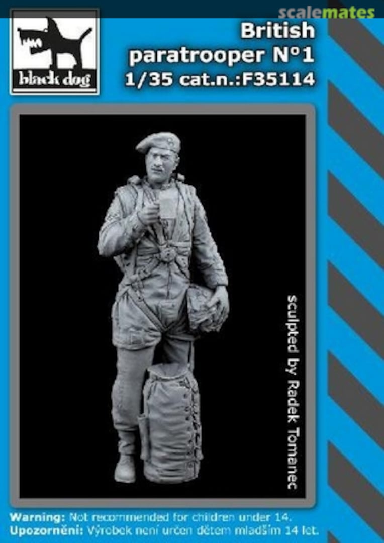 Boxart British Paratrooper N'1 F35114 Black Dog