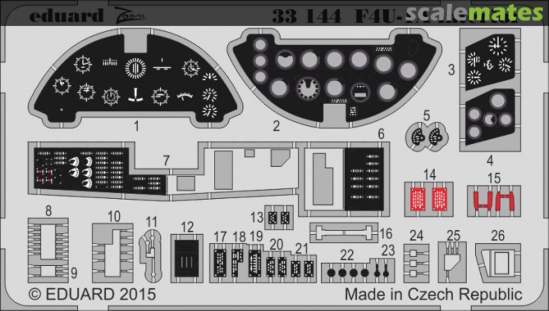 Boxart F4U-1A interior S.A. 33144 Eduard