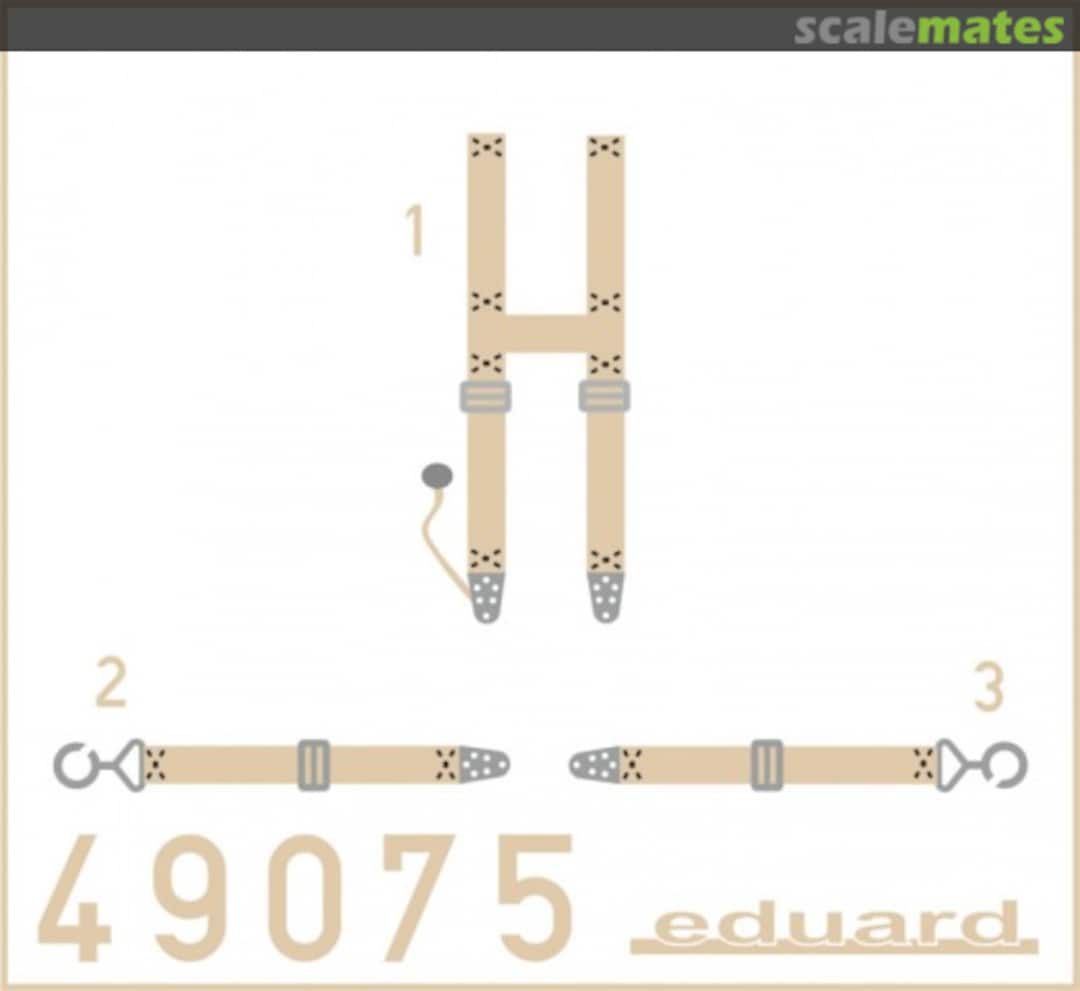 Boxart SSW D.III Seatbelts SUPERFABRIC 49075 Eduard