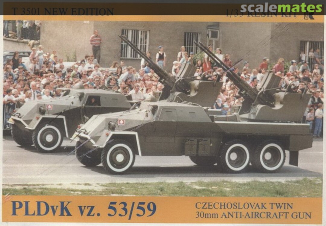 Boxart PLDvK vz 53/59 T 3501 IR Hobby