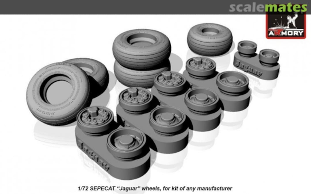 Boxart SEPECAT "Jaguar" wheels AW48502 Armory