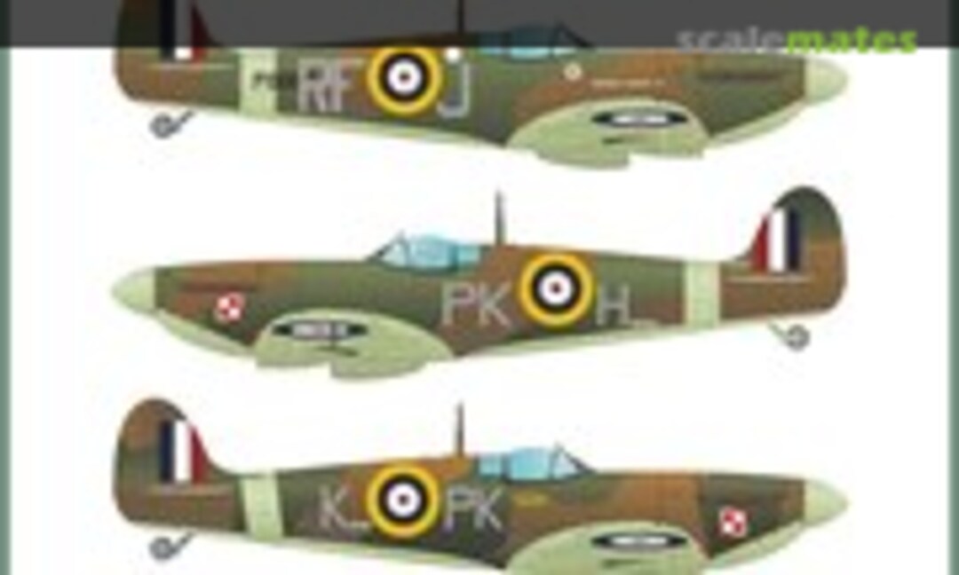 1:48 Spitfire Mk.I/II in Polish service (ModelMaker D48074)