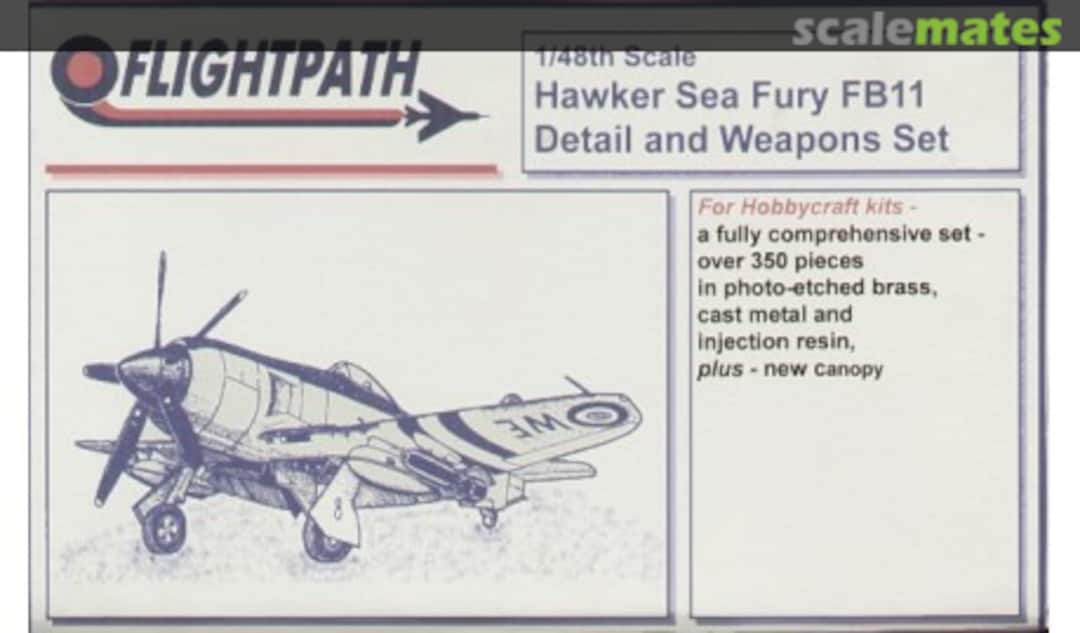 Boxart Hawker Sea Fury FB11 FP-48-051 Flightpath