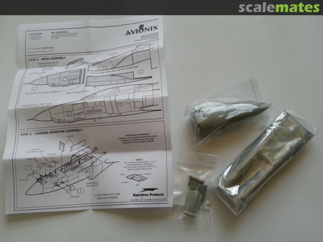 Contents RF-4E (Recce) Nose Conversion BLC32004 Avionix