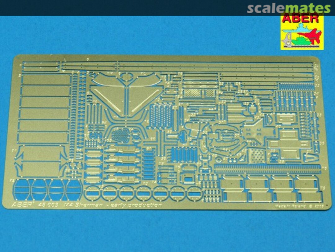 Contents M4 Sherman (Early Production) 48003 Aber