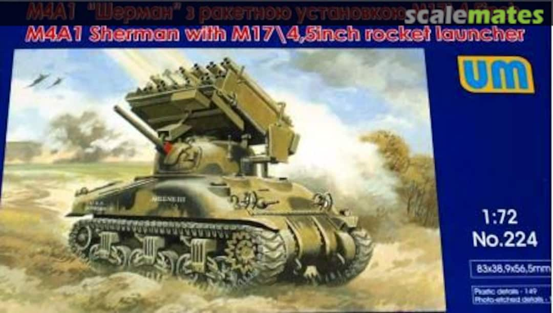 Boxart M4A1 Sherman 224 UM 