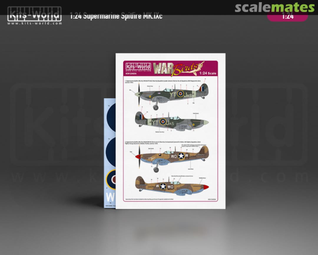 Boxart Supermarine Spitfire Mk.IXc KW124004 Kits-World