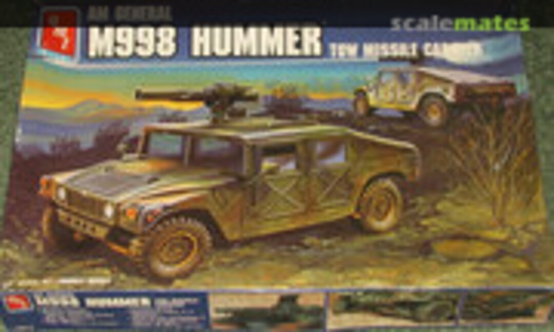 1:35 AM General M998 Hummer Tow Missile Carrier (AMT/ERTL 8672)