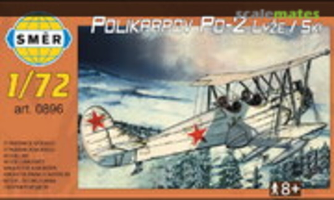 1:72 Polikarpov Po-2 'Skis' (Směr 0896)