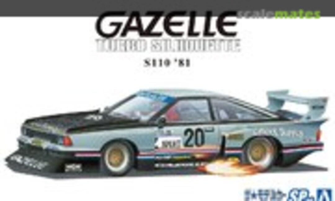 1:24 Nissan S110 Gazelle Super Silhouette '81 (Aoshima 067017)