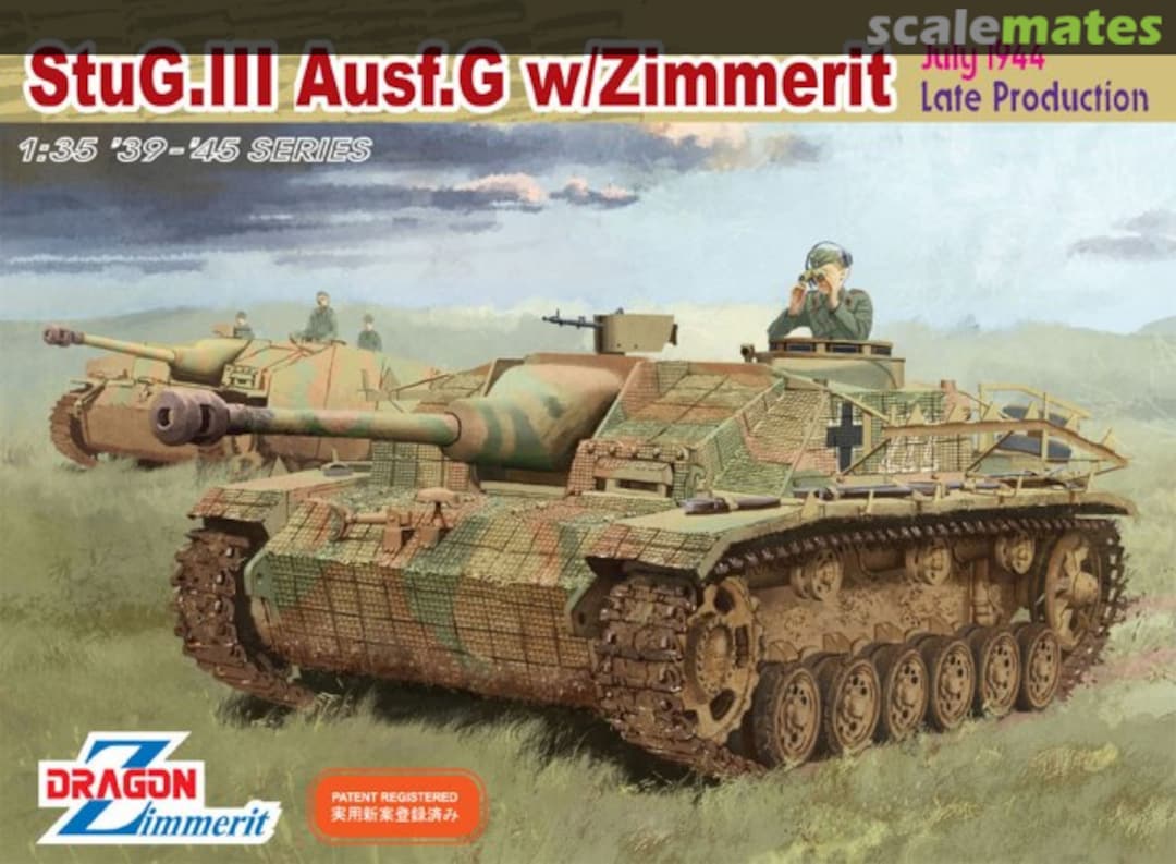 Boxart StuG.III Ausf.G w/Zimmerit 6633 Dragon