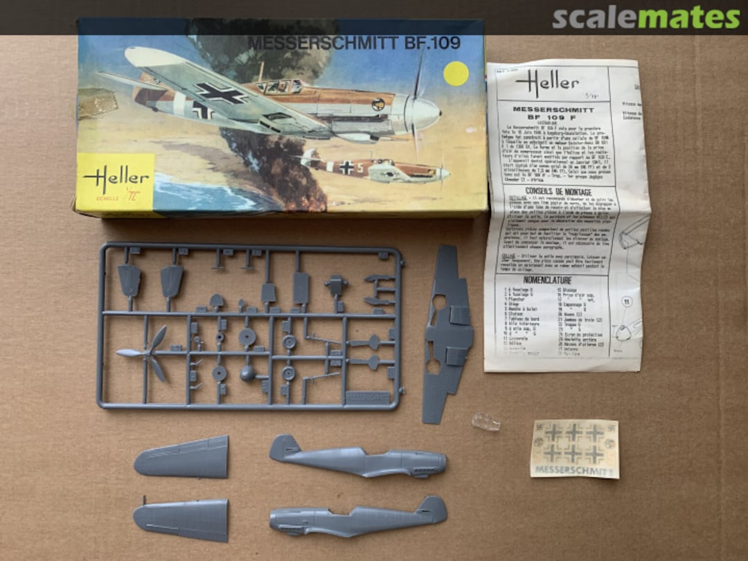 Contents Messerschmitt Bf.109 L081 Heller