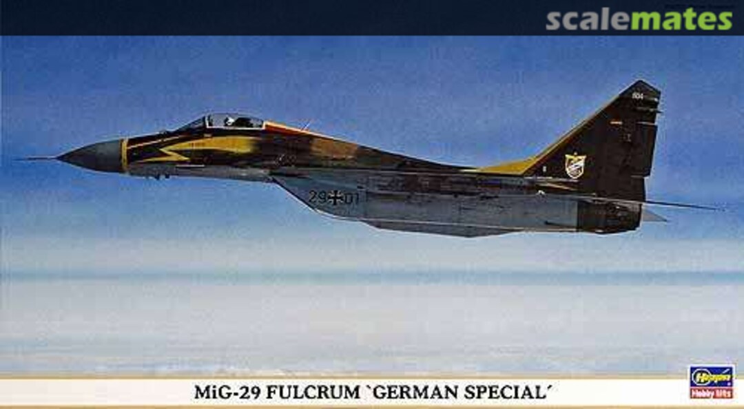 Boxart MiG-29 Fulcrum `German Special´ 00821 Hasegawa