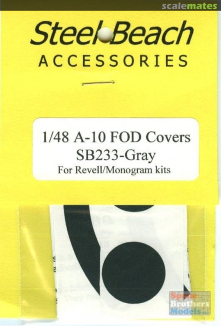 Boxart Gray A-10 Thunderbolt II Warthog FOD Covers 49033 Steel Beach